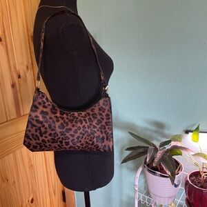 Leopard Print Shoulder Bag